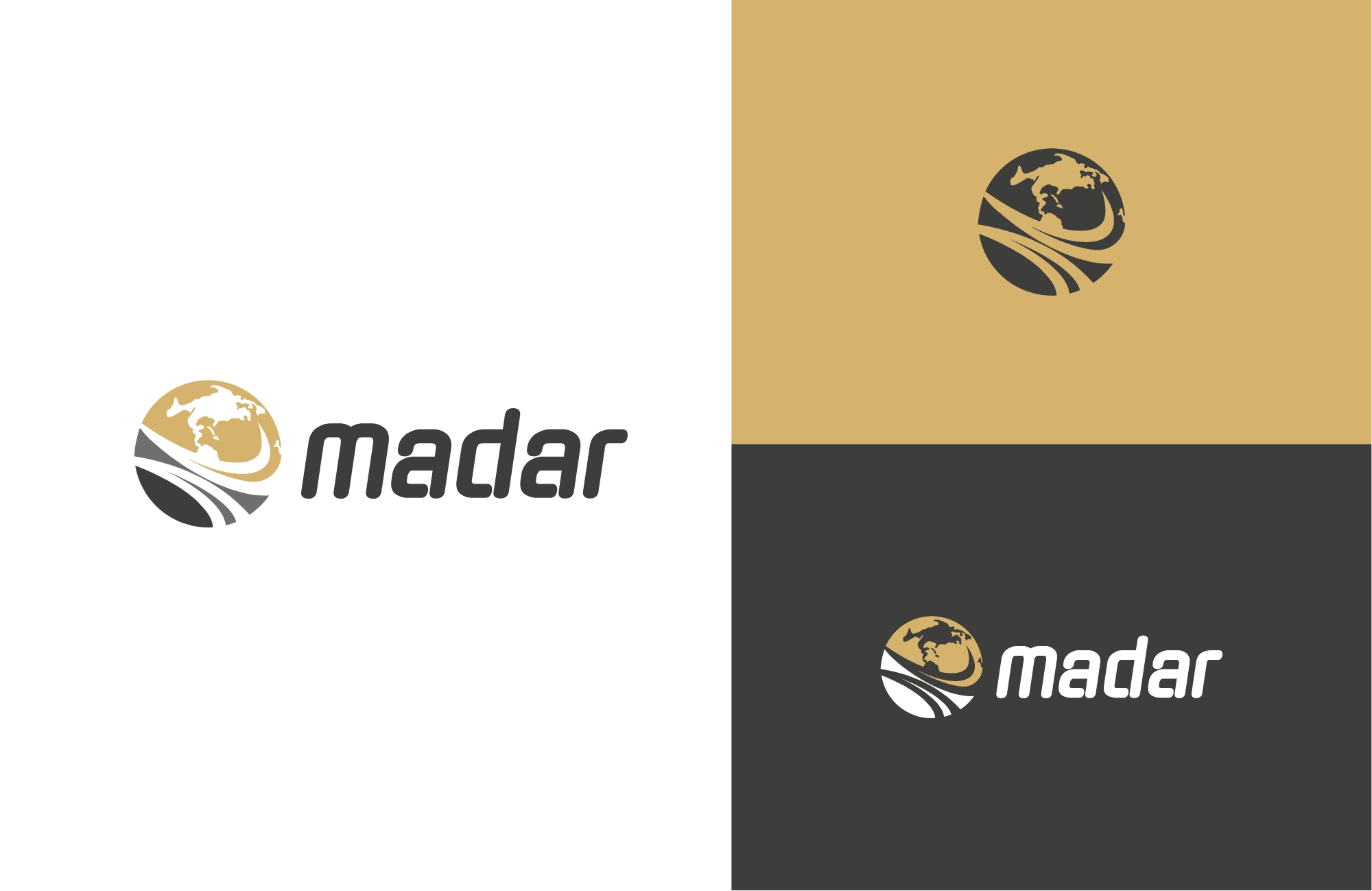 تصميم شعار وبراندينغ كامل لـ Madar Export