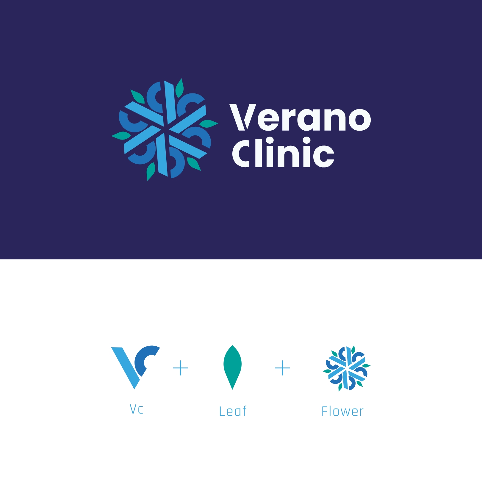 تصميم وتطوير علامة عيادة Verona Clinic
